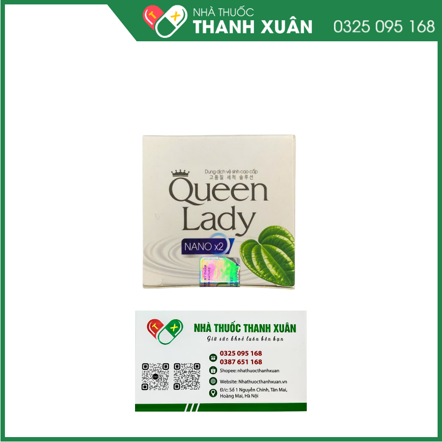 Dung dịch vệ sinh cao cấp tạo bọt Queen Lady